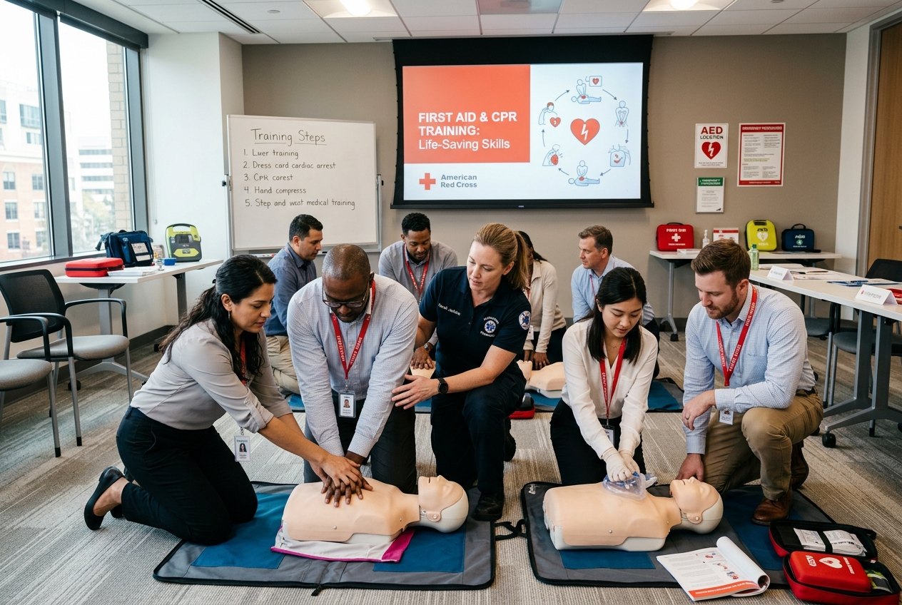 Basic First Aid and CPR Training Greenville, SC